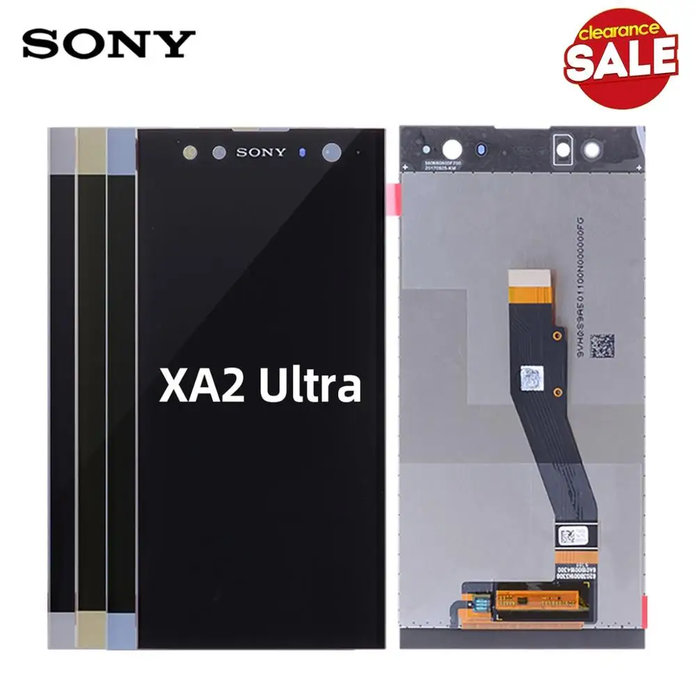 

100% Original Display For SONY Xperia XA2 Ultra LCD Touch Screen with frame Replacement C8 H4233 H4213 H3213 H3223