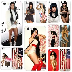 Суперзвезда Nicki Minaj мягкие ТПУ Силиконовые чехлы для мобильных телефонов iphone 11 5s 5C SE iphone 6 6S 7 8 8Plus X XR XS максимальный чехол