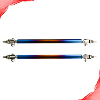 

2PCS Car Pull Rod Durable Racing Universal Stainless Steel Front Rear Splitter Bar Modification Bar for Car