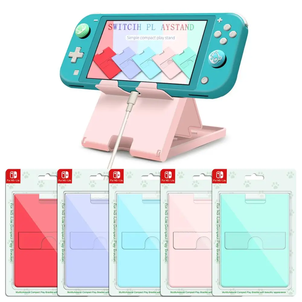 For Nintendo Switch Stand Portable Game Console Holder For NS Switch /Lite Mobile Phone Smart Phone Ipad Adjustable Travel Stand - ANKUX Tech Co., Ltd