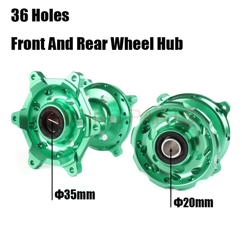 Мотоцикл delantera Rueda trasera para KX125 KX250 2006 2007 2008 KX250F KXF250 KX450F KXF450 2006-2018 | Автомобили и