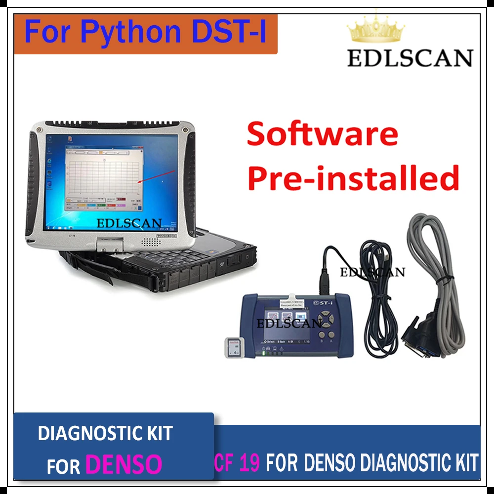 

Truck Diagnostic Tool For DENSO DST-i Diagnostic Interface Scanner Dealer Scan Flash Tool