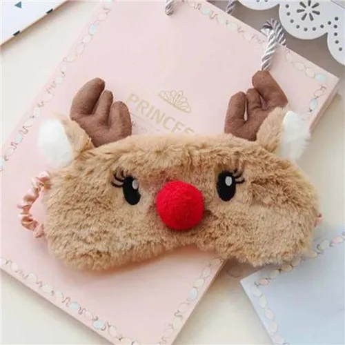 3 Маска для сна, милая плюшевая маска для глаз, детская маска для сна, мультяшная маска для отдыха в путешествии, повязка для глаз, повязка на глаза для сна, повязка для сна - Цвет: 3