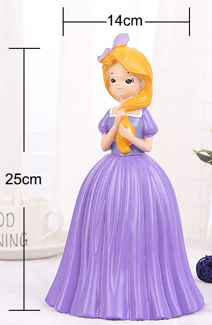 25 14cm Hanfu девушка аниме Принцесса формы силиконовые формы для гипса DIY Гипсовая фигурка куклы модель бетонная форма для полимерной глины Рождественский подарок - Цвет: 25 14cm