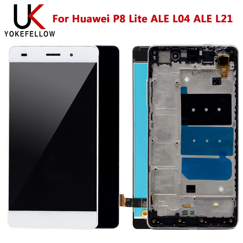 

Good LCD 5.0" For Huawei P8 Lite ALE L04 ALE L21 LCD Display With Touch Screen Sensor Assembly