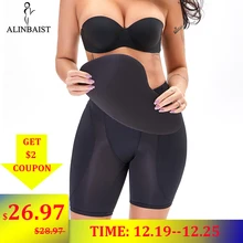 Искусственная для ягодиц подтяжка Форма одежда ягодицы мягкие трусики Fajas трусики шорты липосакция одежда бедра триммер Форма одежда Хип усилитель