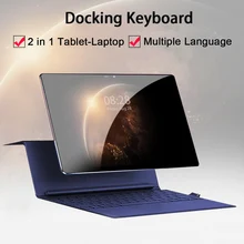 Google play store android 2 in 1 Tablet klavye 11.6 inç 4G Tablet GPS oyun MT6797 10 çekirdek çift kamera 13MP 1920*1080