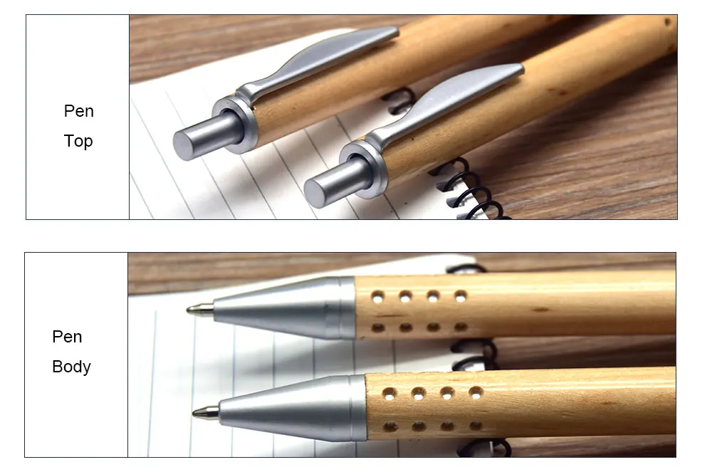 Guoyi A229 Высококачественная деревянная шариковая ручка, обучающая офисная ручка для школы, канцелярские принадлежности, подарки, роскошная ручка для отелей, бизнес-заправка