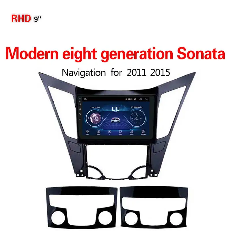 Lionet gps-навигация для автомобиля современное восемь поколения Sonata 2011- 9 дюймов RH2029X - Размер экрана, дюймов: WIFI 1G16G