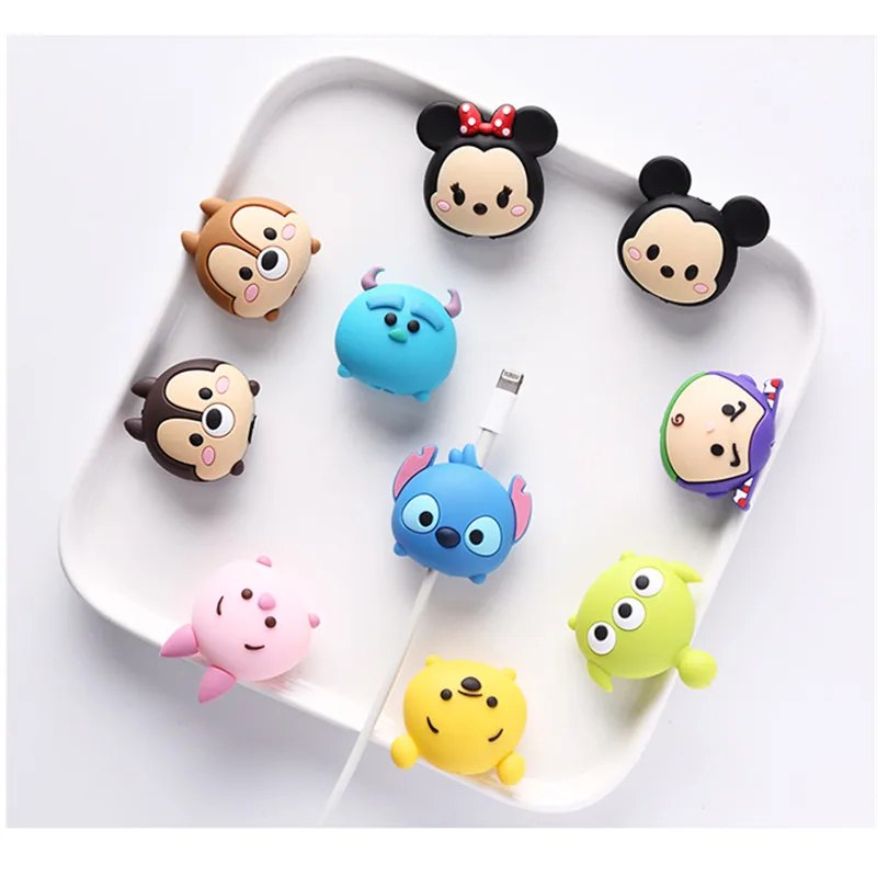 Cute Mickey Mouse and Minnie USB Round Three-in-One Material Data ABS Cables Multi USB Charger CableRetractable Multiple Fasts Chargings Data line Protective Case Cute Mickey Mouse and Minnie USB Round Three-in-One Material Data ABS Cables Multi USB Charger CableRetractable Multiple Fasts Chargings Data line Protective Case