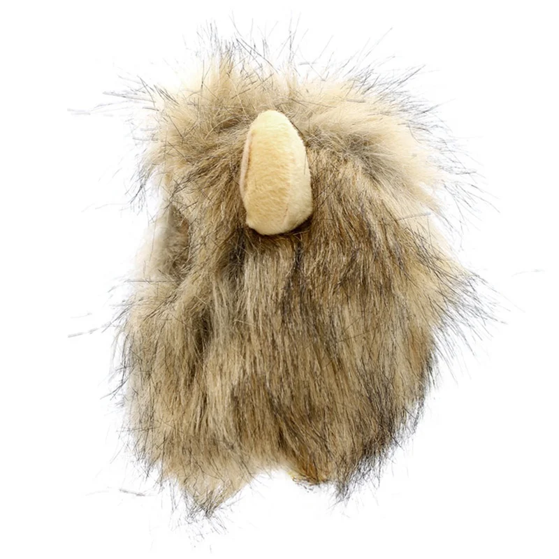 Funny Cute Pet Cat Costume Lion Mane Wig Cap Hat For Cat Dog Halloween Christmas Clothes Fancy Dress With Ears Pet Clothes