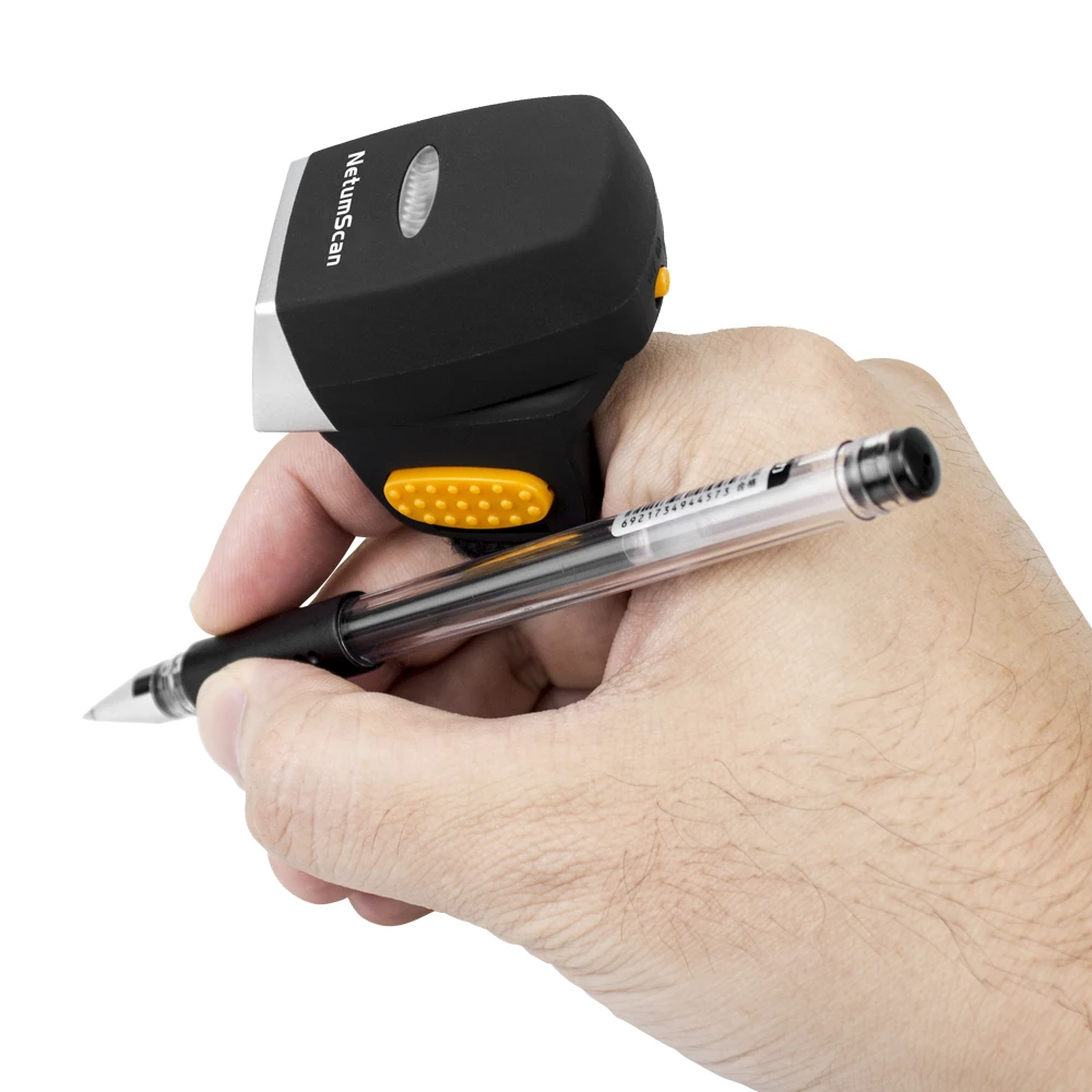 NT-R3 Wearable 1D Bluetooth Barcode Scanner AND NT-R2 Ring Bluetooth 2D QR Barcode Reader AND NT-R3 CCD Scanner NETUM