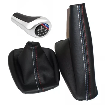 

Universal Lever Change Shift Knob DIY Accessories Handbrake Gaiter Shift Boot Leather Cover Boot For BMW 3 Series E36 E46 M3
