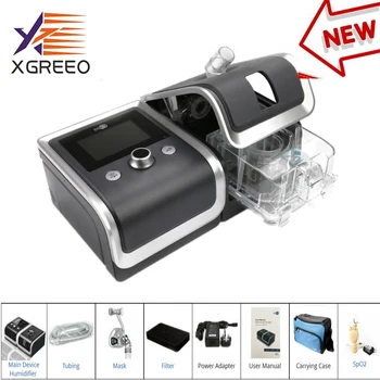 

BMC GII BPAP T-20S Portable CPAP Machine With Full Face Nasal Mask Humidifier SPO2 Kit Medical Massage&Relaxation Smart Home