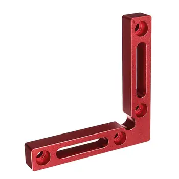 

2pcs Upgrade Aluminium Alloy 90° 120x120mm Precision Clamping Square Woodworking Machinist Square Right Angle Positioning Ruler