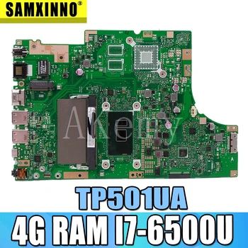 شراءTP501UA اللوحة الأم لأجهزة الكمبيوتر المحمول For Asus VivoBook Flip TP501UB TP501UQ TP501UA الأصلي اللوحة الأم 4G RAM I7-6500U