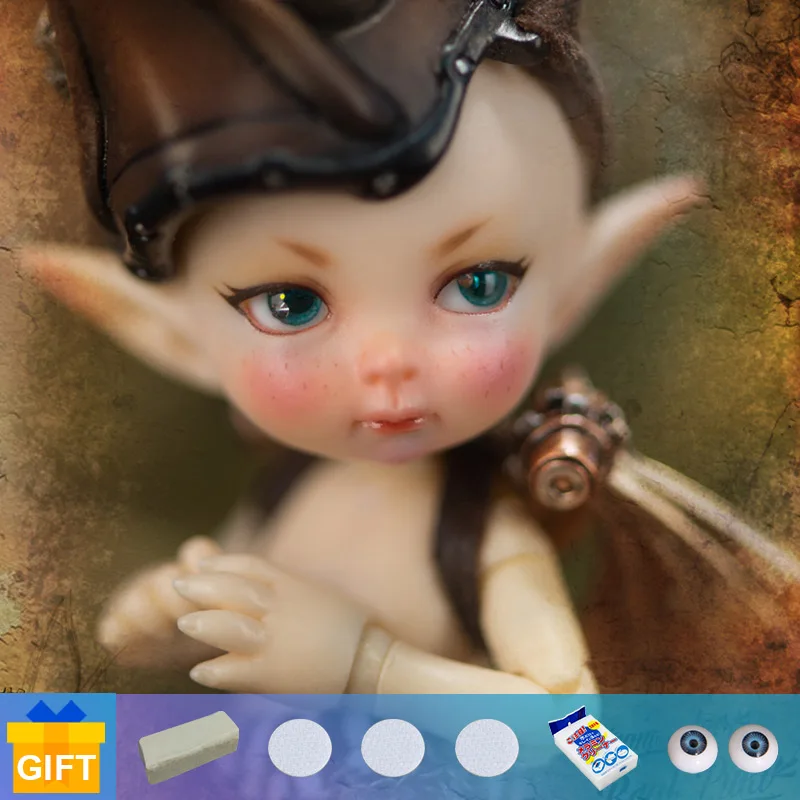 

New arrival Realpuki Mimi Titi BJD Dolls 1/13 bjd fairyland Body Jointed resin doll Toys for Girl Birthday Gift