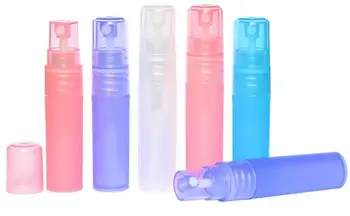 

50pcs/lot Portable Atomiser Plastic Bottle Perfume Spray Makeup Bottle Empty 5/10 ML