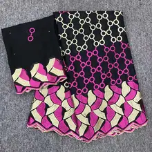 Новейший дизайн Африканское сухое кружево ткани высокого качества хлопчатобумажная кружевная ткань швейцарская вуаль кружева в швейцарском стиле для вечерние платья оптом