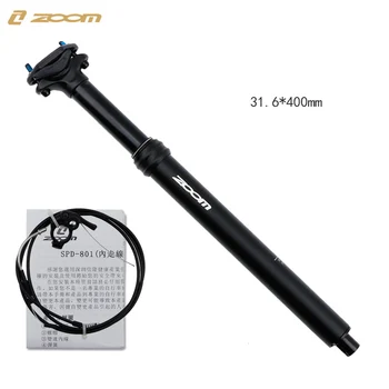 

ZOOM 31.6/30.9mm Seat Post Oil And Air Pressure System For Bicycle Line Control Oil And Air Pressure Lifting