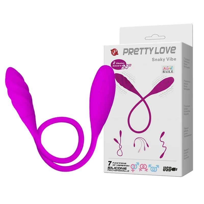 Вибратор PRETTY LOVE Женский беспроводной с дистанционным управлением и через