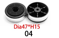 4 шт. акустические шипы усилитель аудио HIFI DIY ламповые усилители изоляции ног колодки