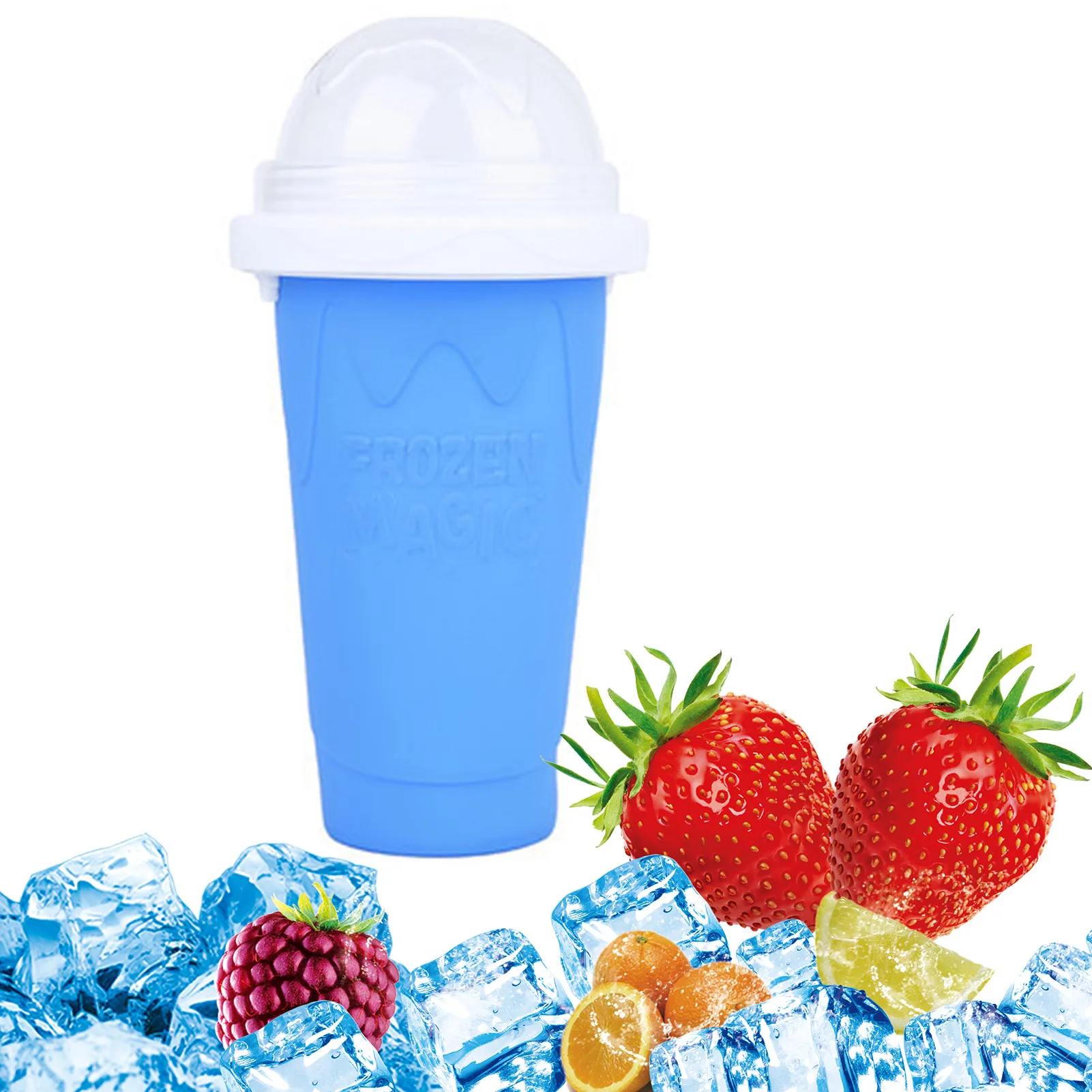Slush Maker Cup Smoothie Cooling Household Ice Crusher Quick Frozen Slushie Cups For Homemade DIY Milk |