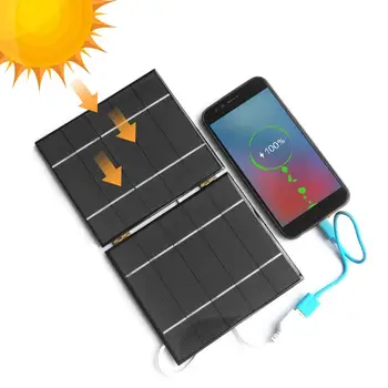 

MINI Solar Panels 4.8w Camping USB Solar Polycrystalline Silicon Solar Panel 7w Gutter Garden Decking Solar Panels Outdoor