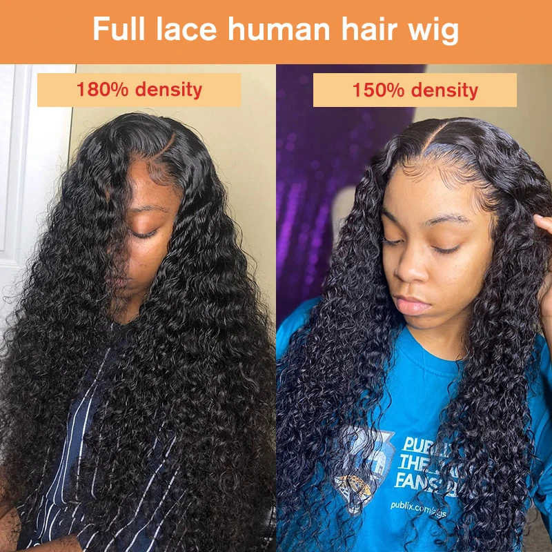 Curly Glueless Full Lace Human Hair Wigs With Baby Hair Pre Plucked HD Lace Wig Transparent Lace Wigs Bob Fake Scalp Dolago