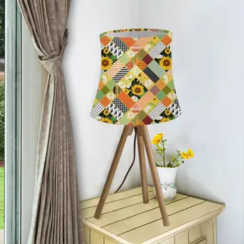 

Modern Wall Lamp Cover for Desk Lamp Fashion Sunflower Style Home Lighting Decor Lampshade for Table Lamp Washable Lamp Shade