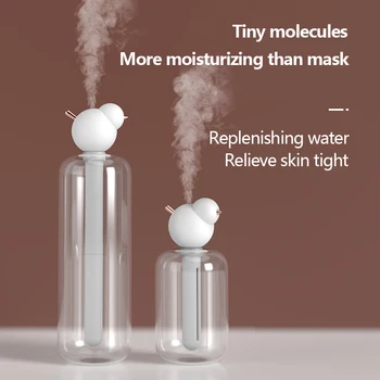 

ELOOLE Mini Bird Ultrasonic Air Humidifier USB Mist Maker Portable Cotton Filter Water Diffuser Aromatherapy Diffuser for Home