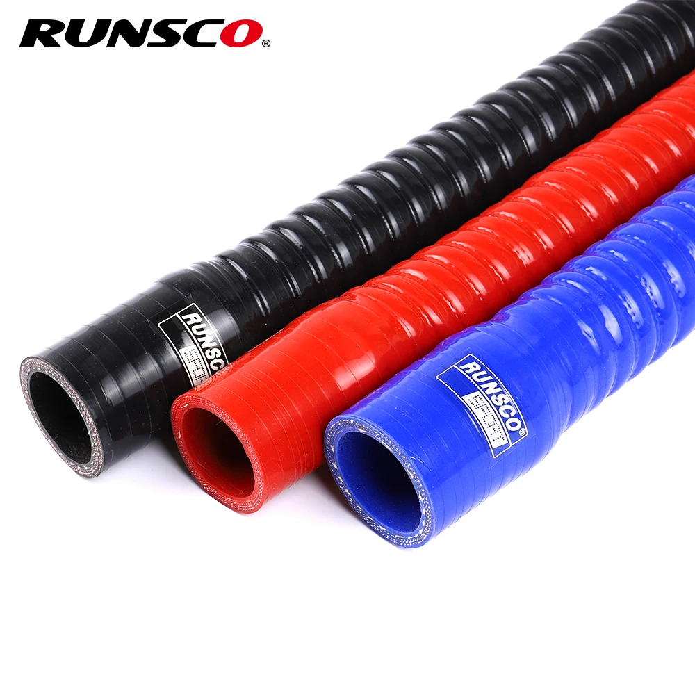Id 30 32 34 36 38 40mm Silicone Flexible Hose Radiator Tube Air Intake High Pressure Rubber Joiner Pipe For BMW silicone hose