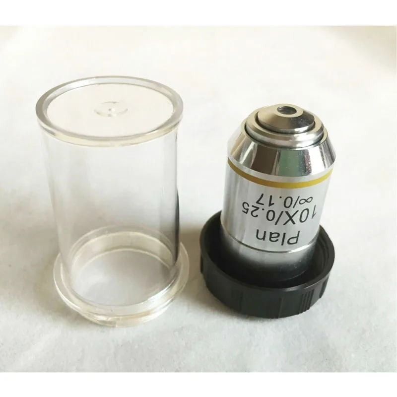 microscopio lente objetiva infinito planejamento din 4x 10x 20x 40x 60x 100x 01