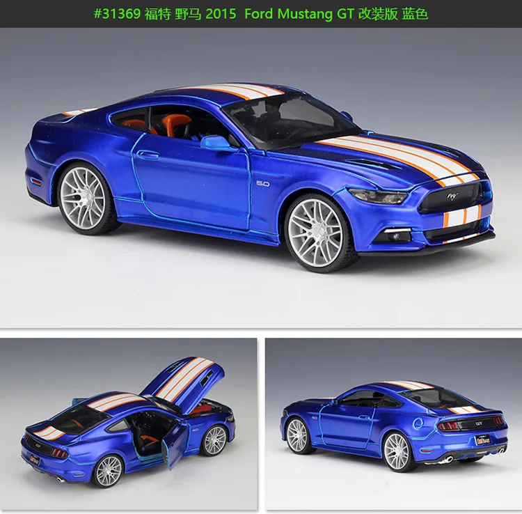 Maisto 1: 24 Ford Mustang спортивного автомобиля Ford Mustang необходимость Скорость версия модели, брелок для автомобильных ключей, модель