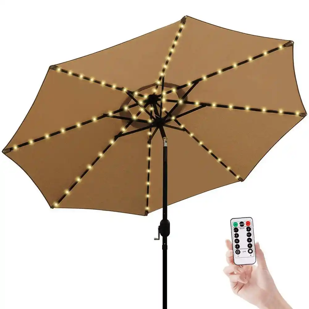 Upgraded Patio Umbrella Light Garden Parasol Lamp Ip67 Waterproof Led String Light Flexible Decor Ogrodowy Lighting Outdoor Lamp Aliexpress