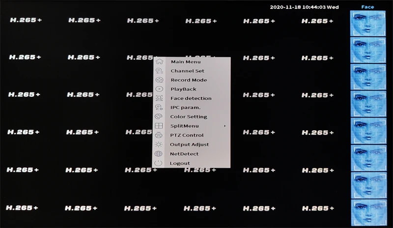 Видеорегистратор Hi3536C XMeye для видеонаблюдения 12 В 5 А 8 Мп 4K 32 канала H.265 + Макс 16 ТБ