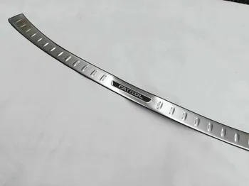 

Car styling Stainless Steel Rear Bumper Protector Guard Door Sill Scuff Plate Trim Fit For Nissan Patrol y62 2012 - 2017