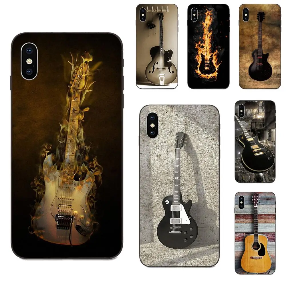

Soft Case Mobile For Xiaomi Redmi Note 3 3S 4 4A 4X 5 5A 6 6A 7 7A K20 Plus Pro S2 Y2 Y3 Guitar Instrument Music