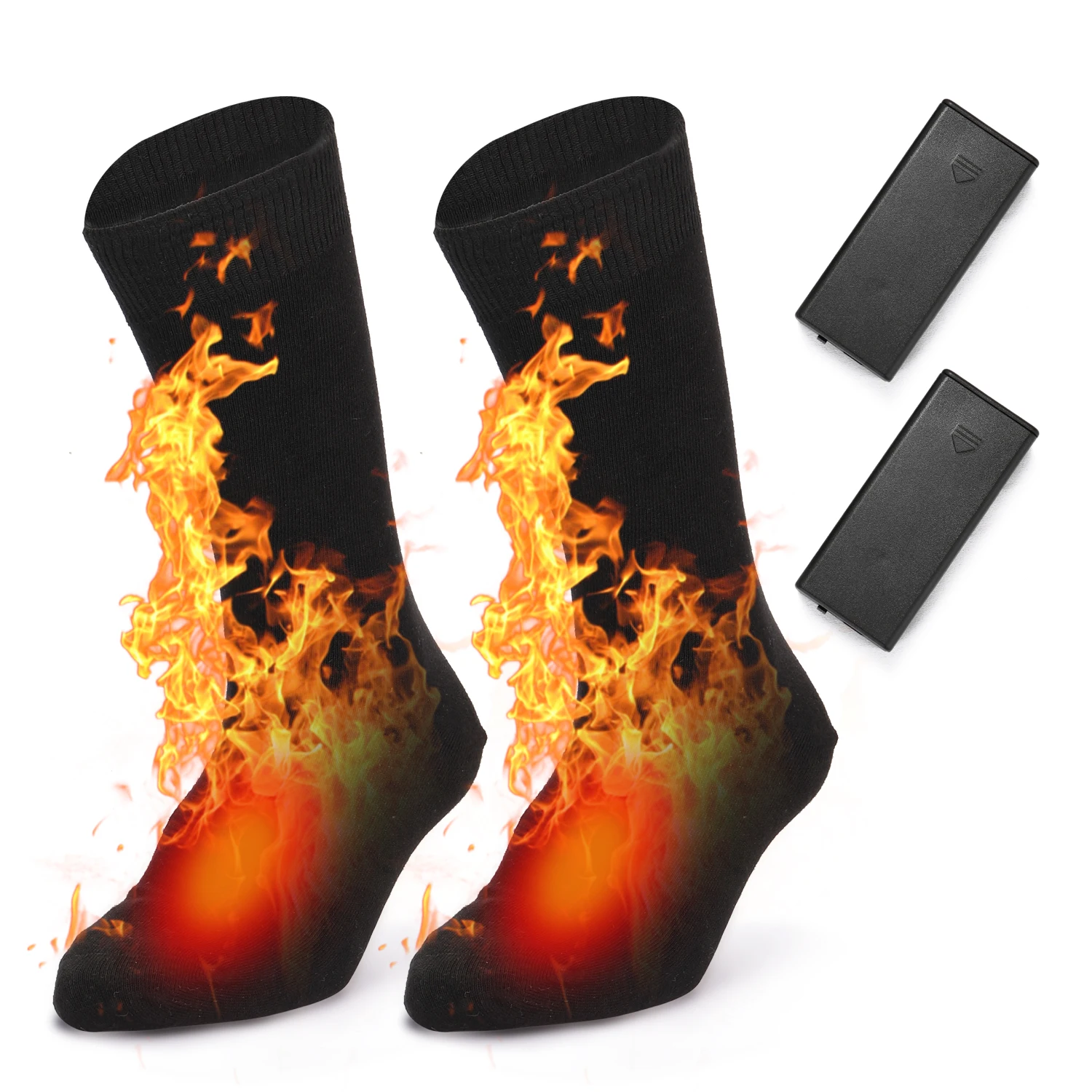 Electric Heated Socks Battery Powered Cold Weather Heat Socks For Men