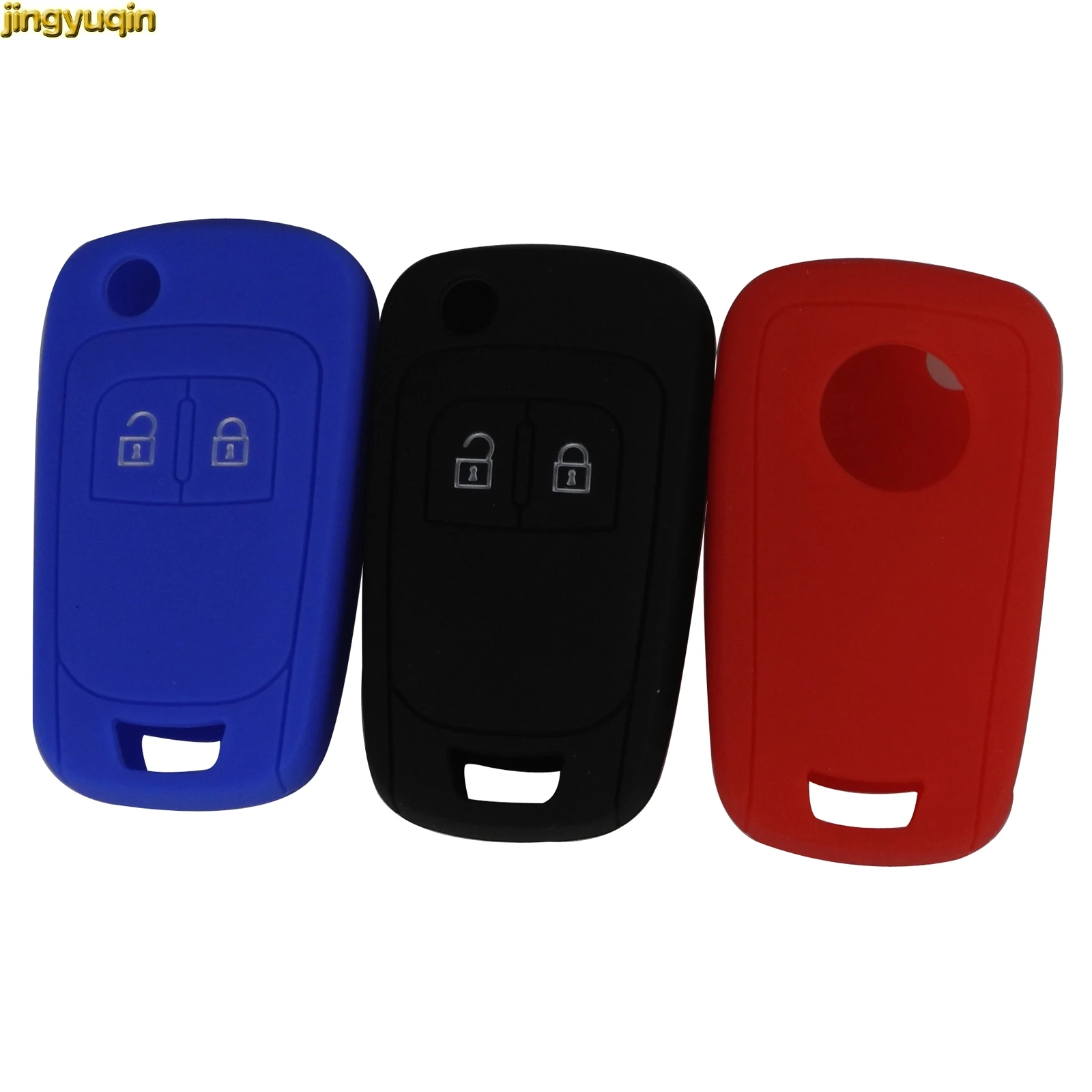 Складной флип чехол jingyuqin Аксессуары для Opel Astra Corsa ADAM Antara Meriva Zafira Insignia 2 кнопки|key
