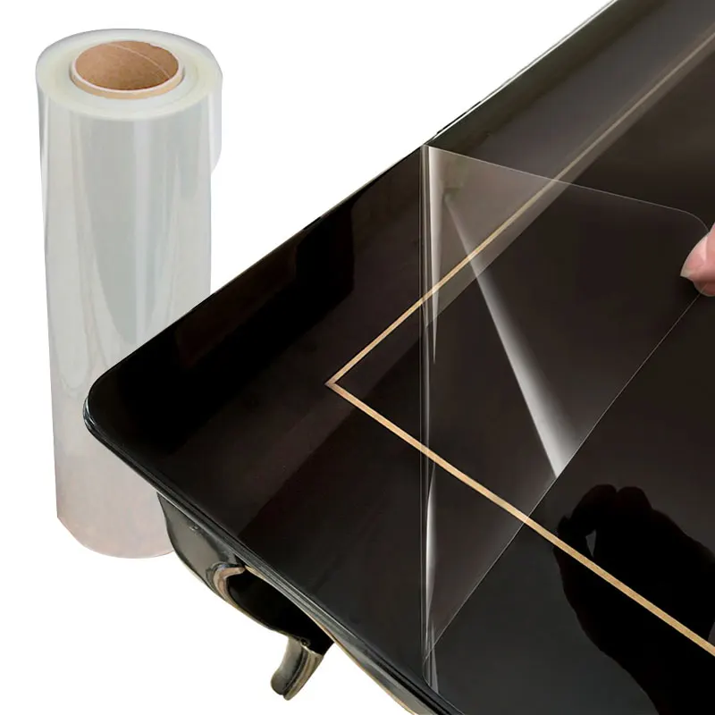 Film transparent auto-adhésif en T pour meubles de salle de bain