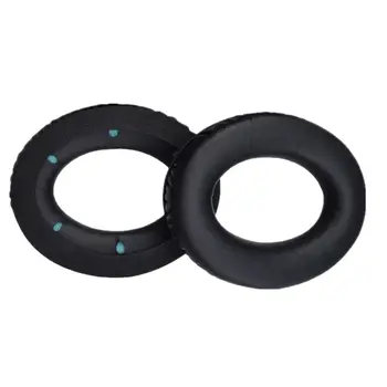 

1Pair Black Leather Replacement Earpads Ear Pads Cushions Cover for HyperX Cloud Revolver S Gaming Headset Accessories