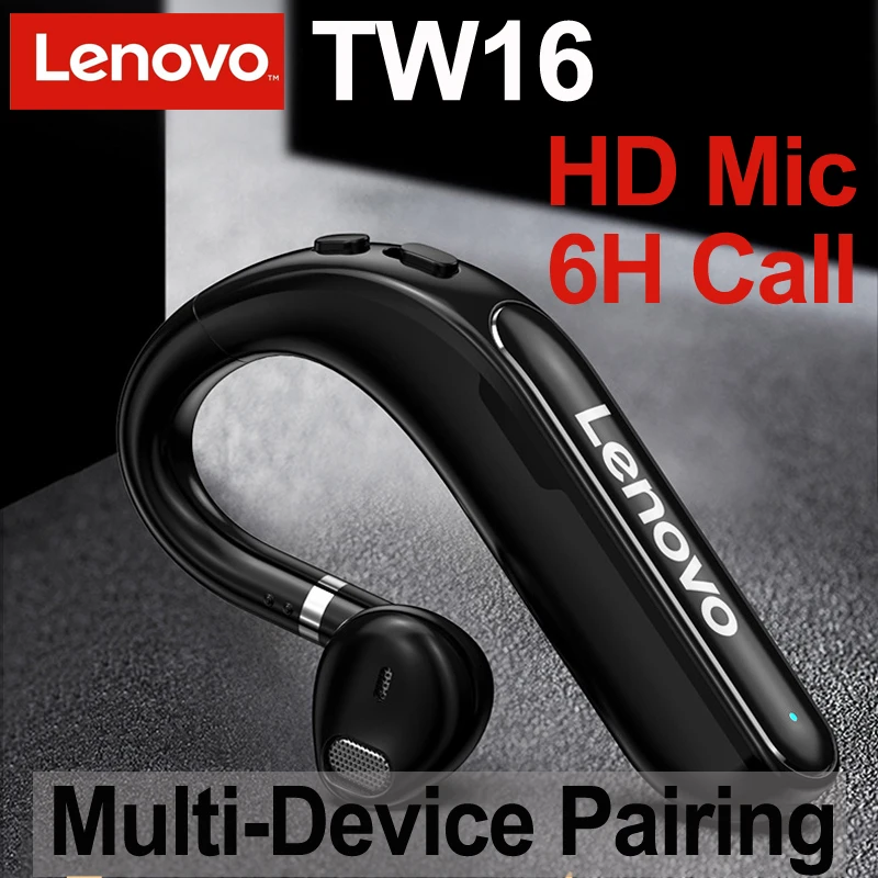 Оригинальные беспроводные наушники Lenovo TW16 Bluetooth 5 0 наушники-вкладыши с