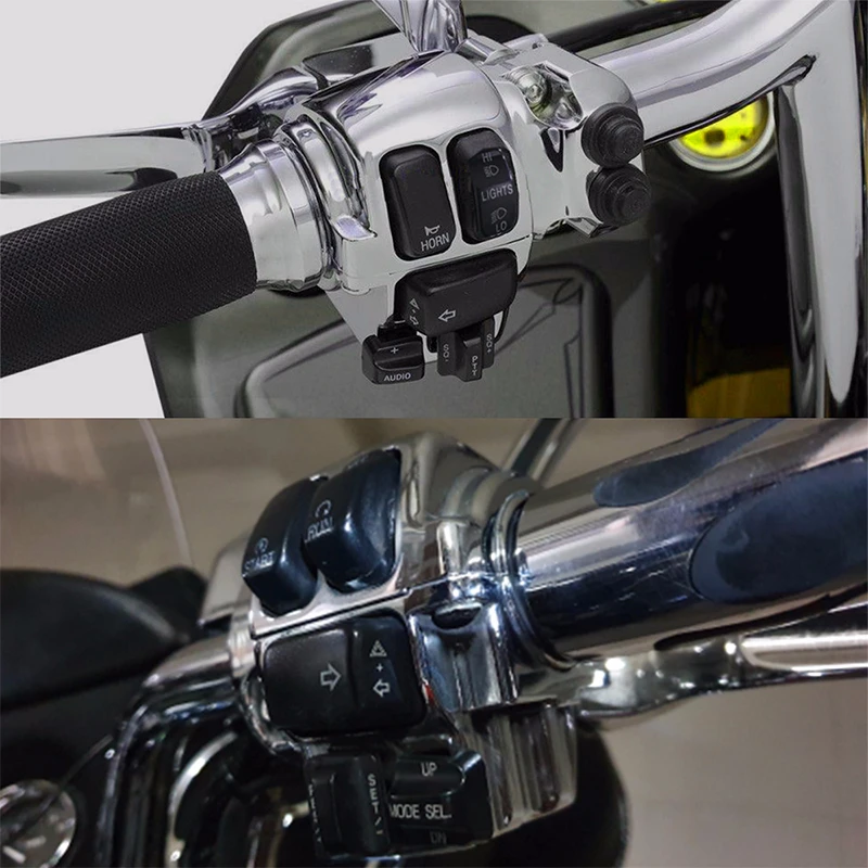 Колпачки для переключателей на мотоцикл колпачки кнопки корпуса Harley Touring Electra Glide