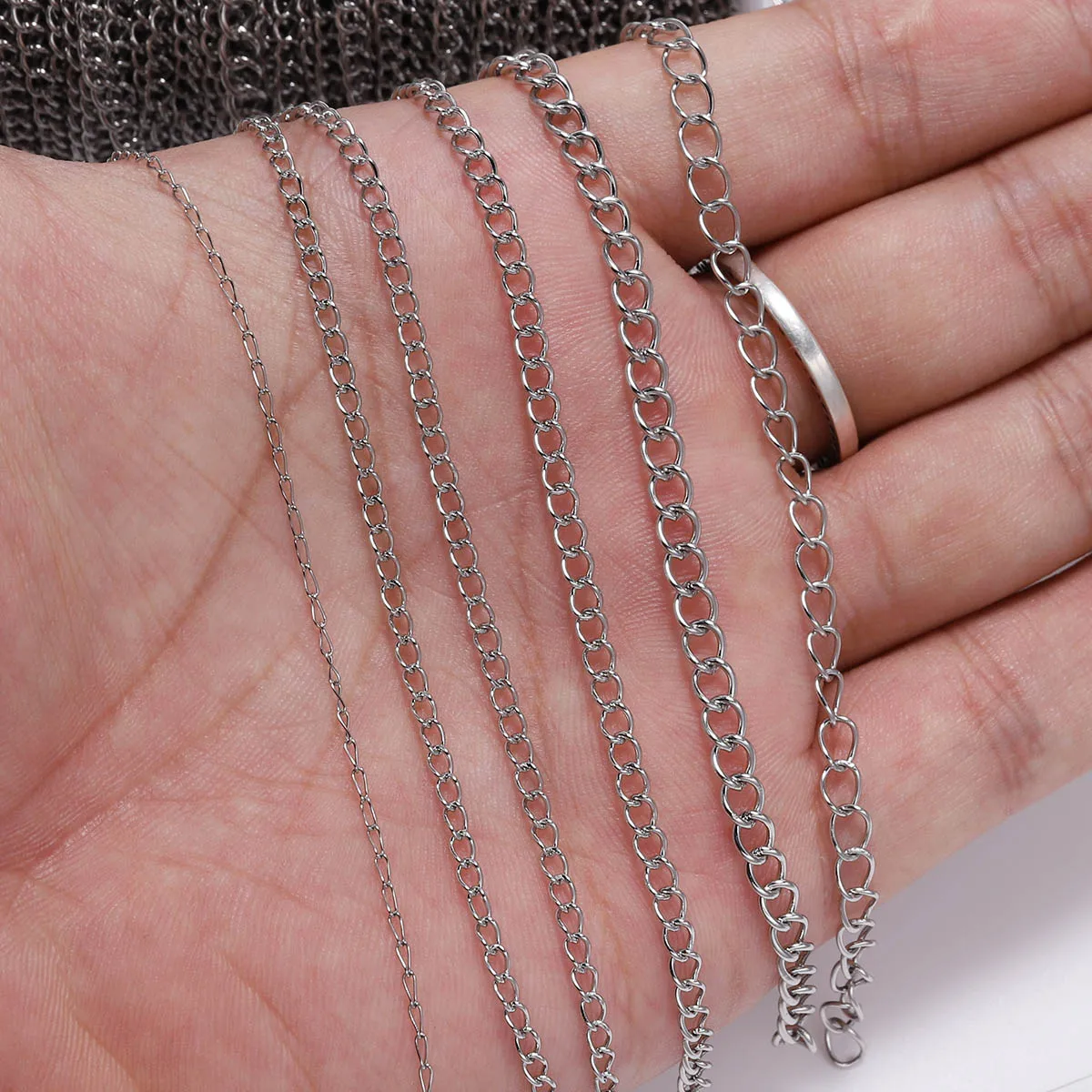 Stainless Steel Necklace Chains Bulk 