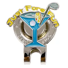 Golf Ball Marker Golf Hat Clip Alloy Magnetic Durable Outdoor Gift Storage Sign Golf Cap Clip