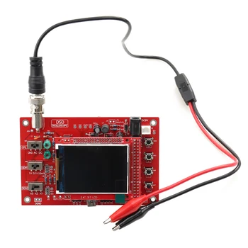 

DSO138mini Digital Oscilloscope Kit 2.4" TFT Handheld Instrument SMD Soldered + Acrylic DIY Case Cover Shell