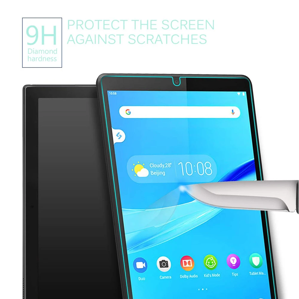 9H Tempered Glass Screen Protector For Lenovo Tab M8 8.0 Inch 2019 TB-8505F 8505X 8705F 8705N Anti Scratch Clear Protective Film