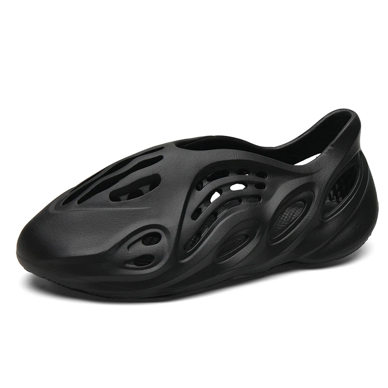 Sandalias informales de verano para hombre, zapatillas de playa de malla suave, corredores de espuma, cómodas, de natación