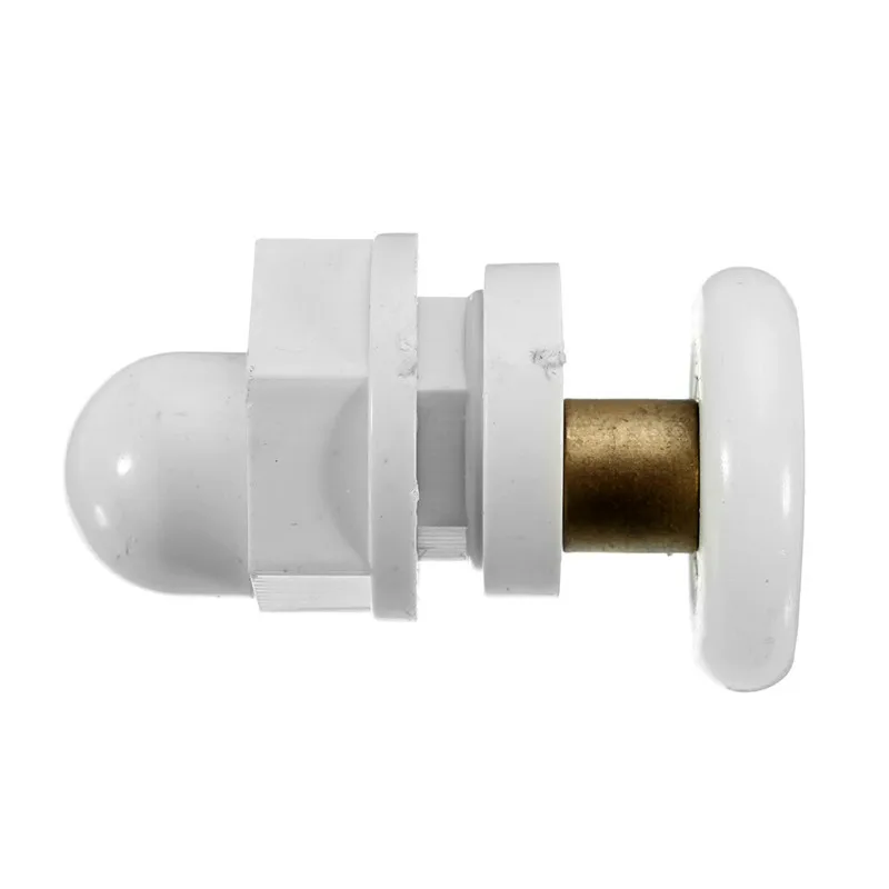 

4Pcs/Set 19/23/25/27mm Dia Partiality Shower Bath Door Rollers Runners Wheels Pulleys 41x5mm